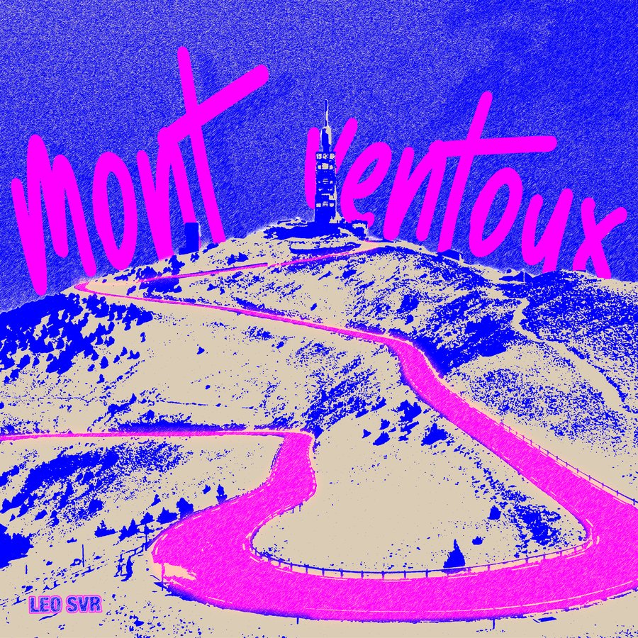 Pochette Leo SVR, Mont Ventoux, face avant