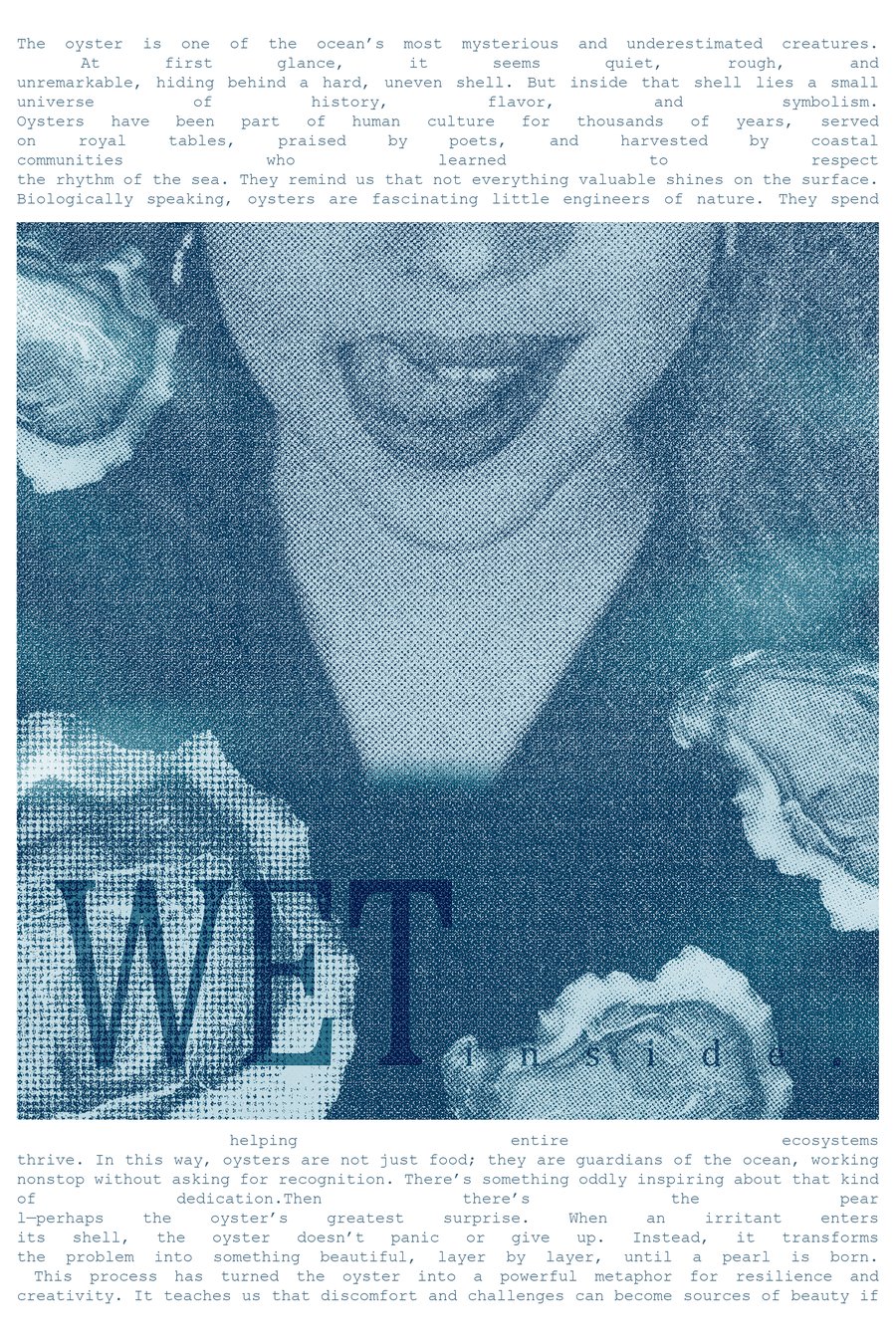 Affiche Wet, déclinaison 2