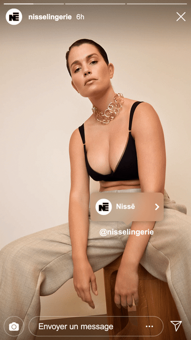 Animation de story Instagram NISSÉ